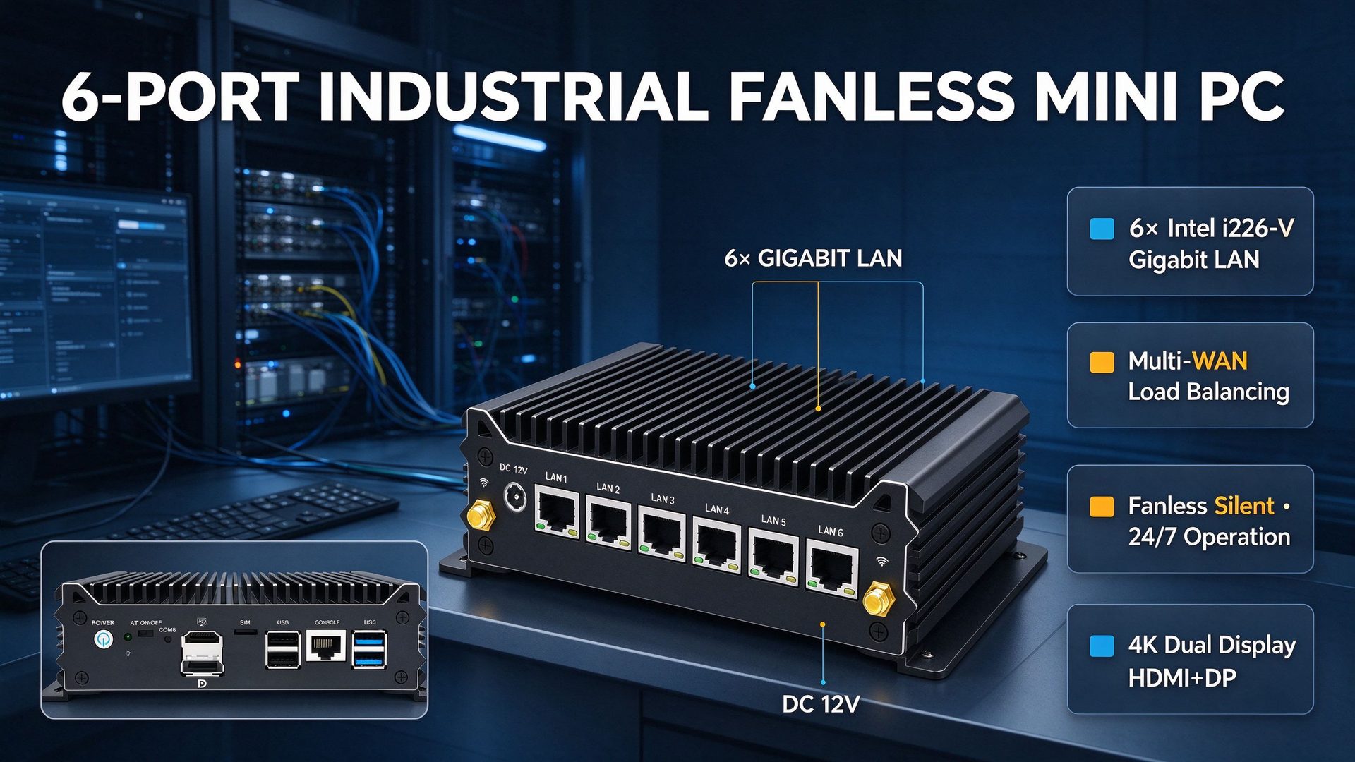 IPC120-6L-A1 enterprise deployment